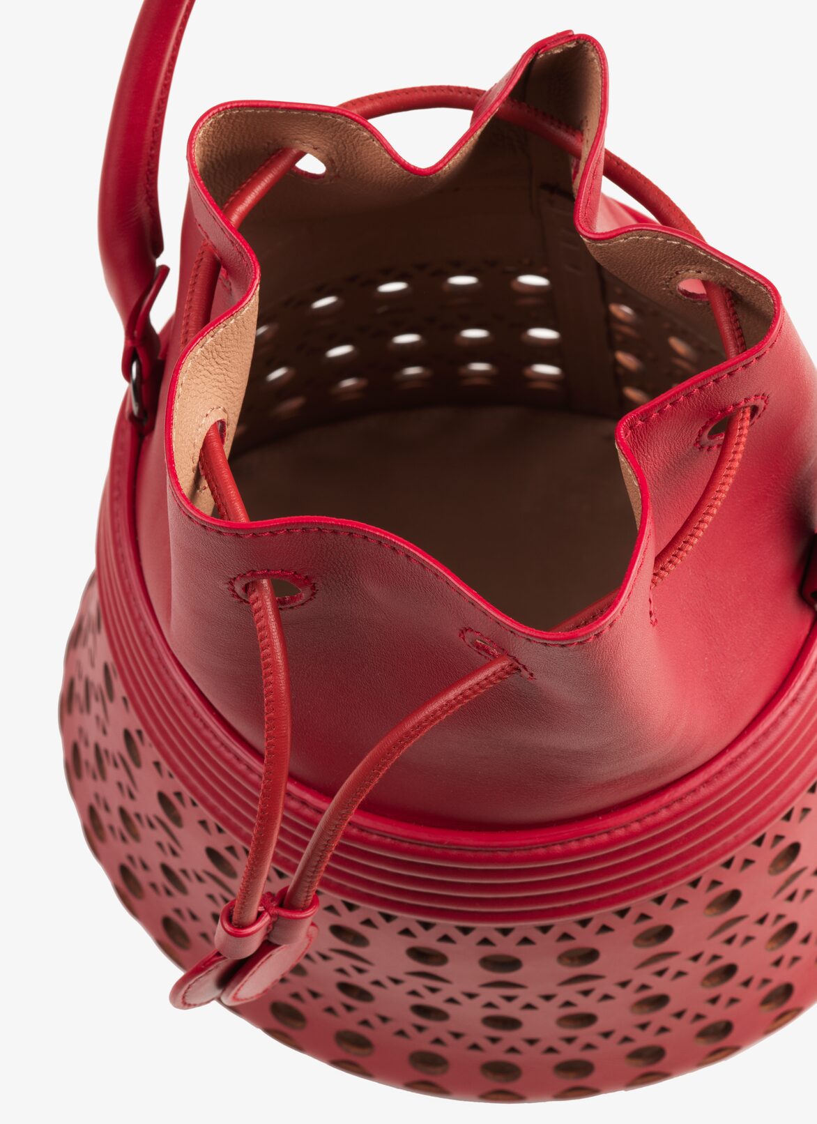 Handbags ALAÏA LACQUER RED HANDBAGS